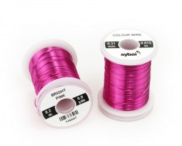 Colour Wire, 0.31 mm, Bright Pink